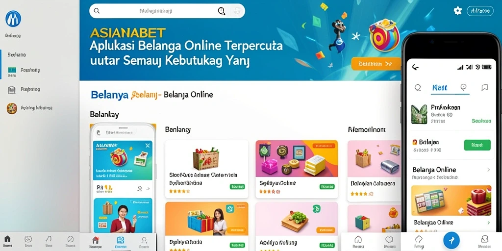 Antarmuka aplikasi ASIANABET yang modern dan mudah dinavigasi.
