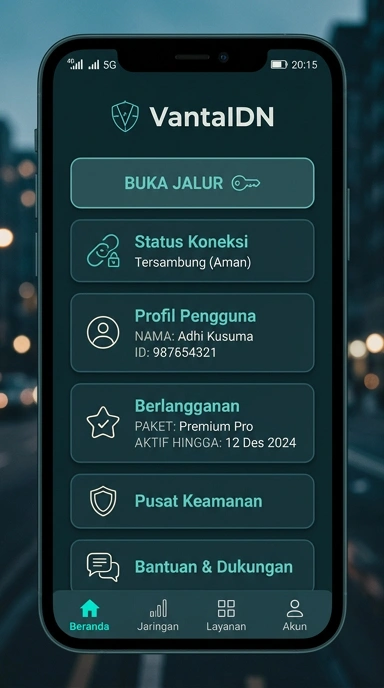 Halaman Link Alternatif vantaidn untuk Android