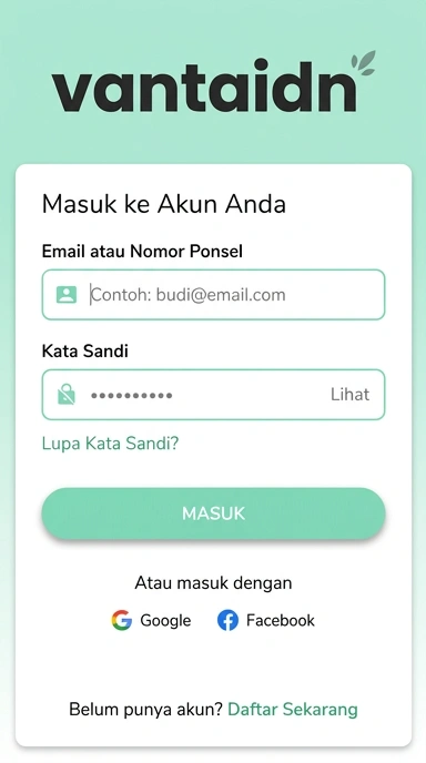 Masuk Akun vantaidn Dengan Mudah dan Cepat